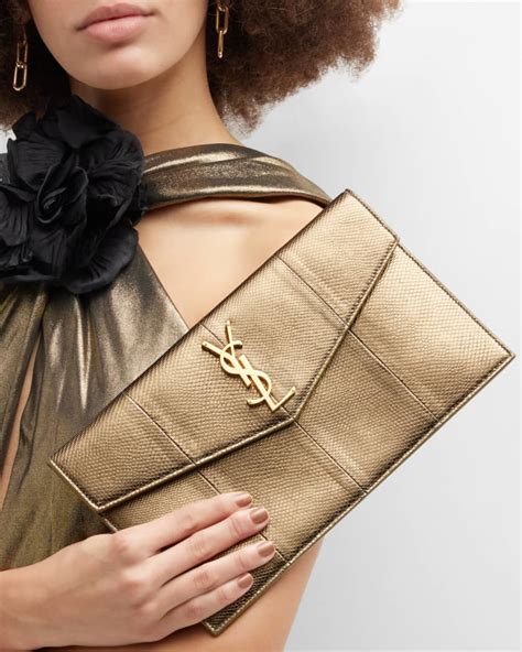 classic ysl clutch|YSL clutch bag saweetie.